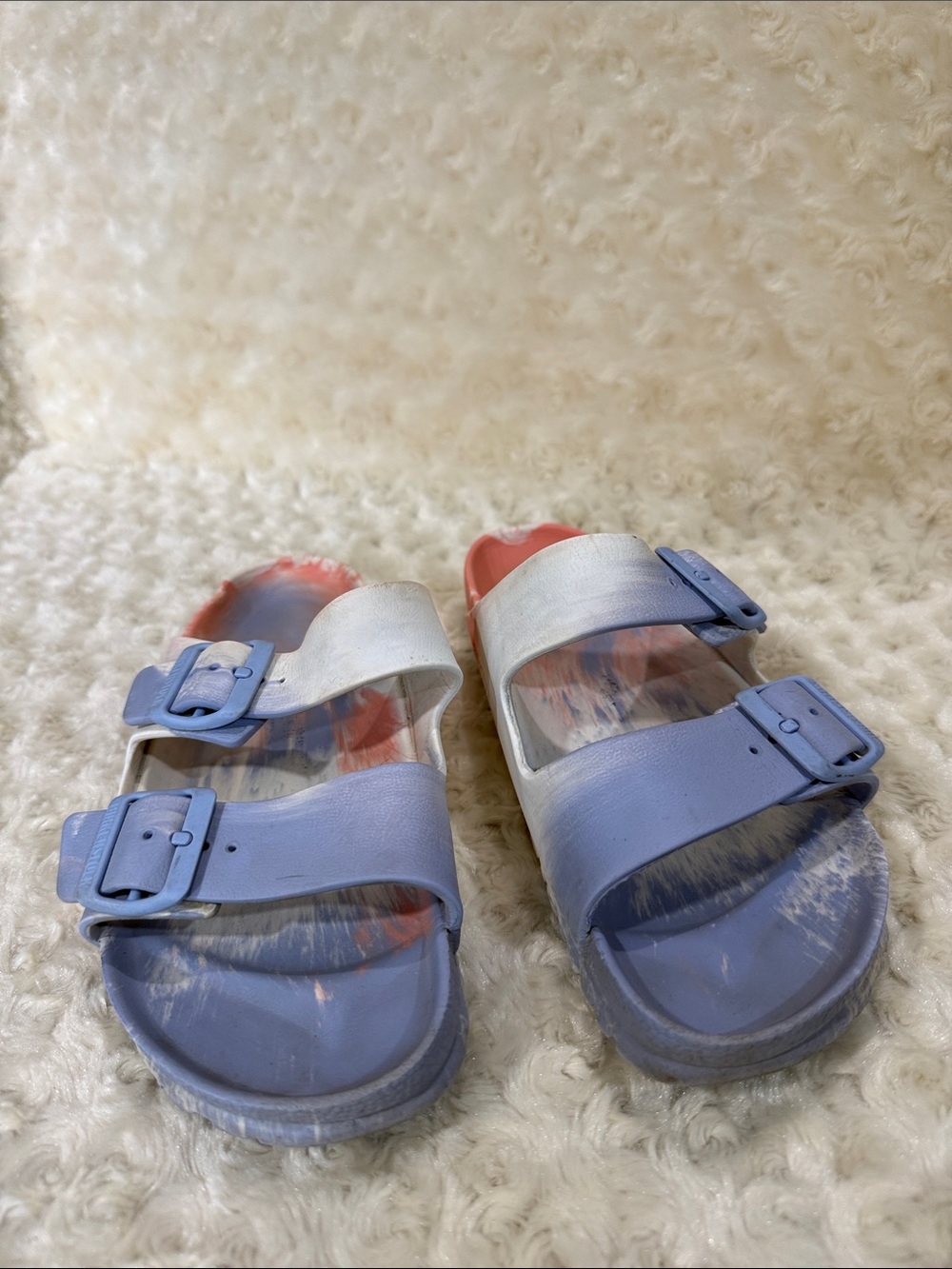 Birkenstock rubber sandals sz 8